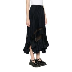 Claudie Pierlot pleated midi skirt